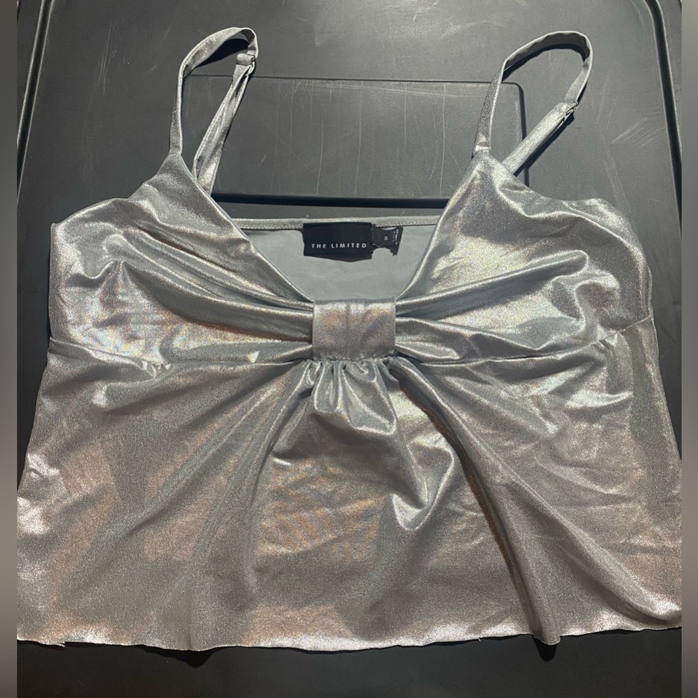 Silver Bow Top